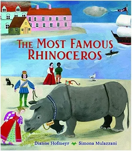 Coperta cărții The Most Famous Rhinoceros