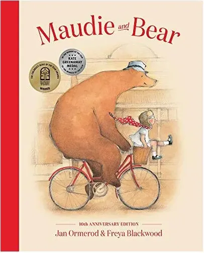 Coperta cărții Maudie and Bear, Jan Ormerod, Freya Blackwood