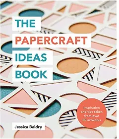 Coperta cărții Papercraft Ideas Book, Jessica Baldry