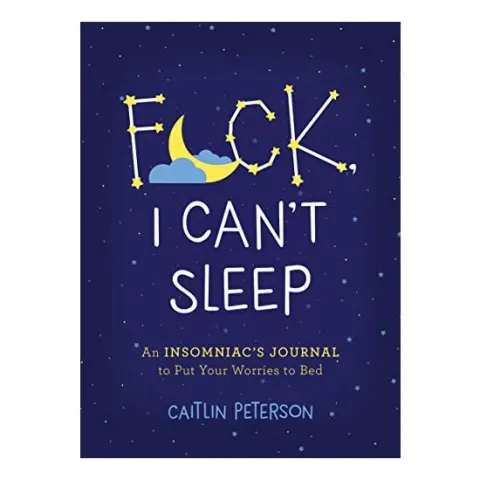 Coperta cărții F*ck, I Can't Sleep, Caitlin Peterson