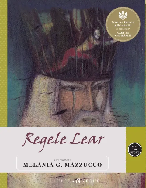 Coperta cărții Regele Lear (repovestire)