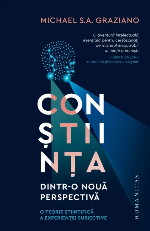Coperta cărții Conștiința dintr-o nouă perspectivă. O teorie științifică a experienței subiective