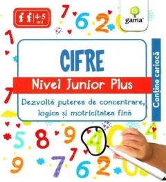 Coperta cărții IQ Focus. Cifre • nivel Junior plus