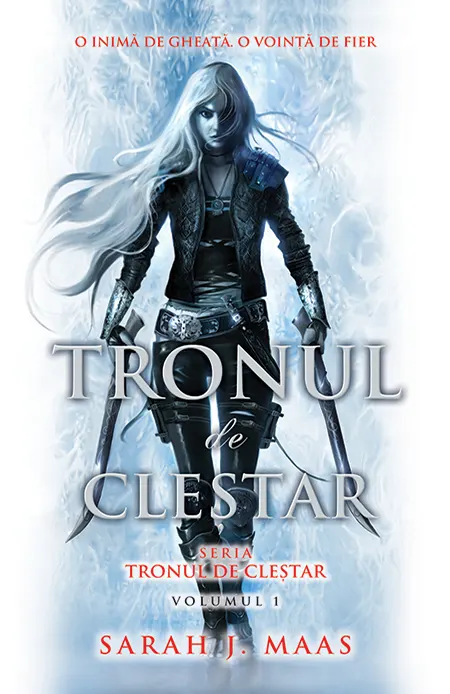 Coperta cărții Tronul de clestar (seria Tronul de clestar, partea I)