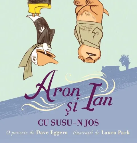 Coperta cărții Aron și Ian cu susu-n jos