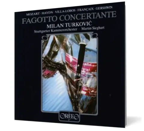Coperta cărții Fagotto Concertante - Françaix • Gershwin • Haydn • Mozart •Villa-Lobos