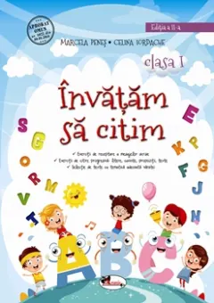 Coperta cărții Invatam sa citim (clasa I)