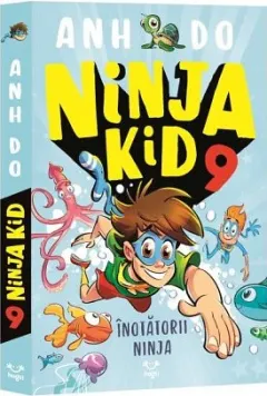 Coperta cărții Ninja Kid (vol. 9): Inotatorii Ninja