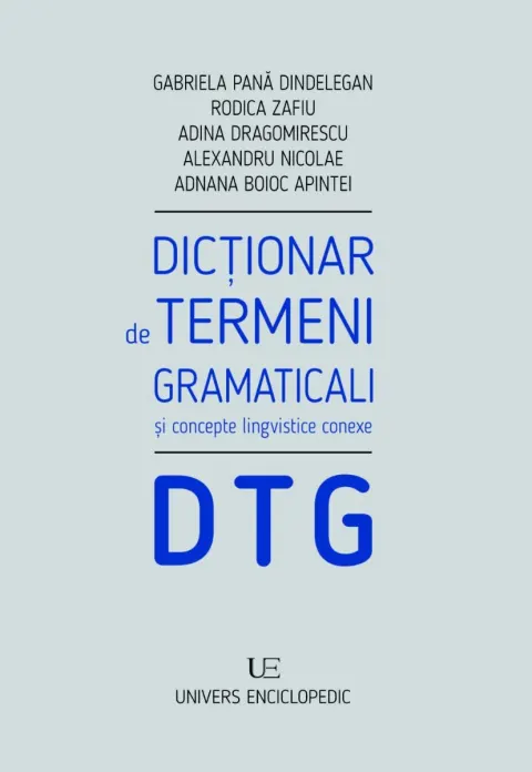 Coperta cărții DTG - Dictionar de termeni gramaticali