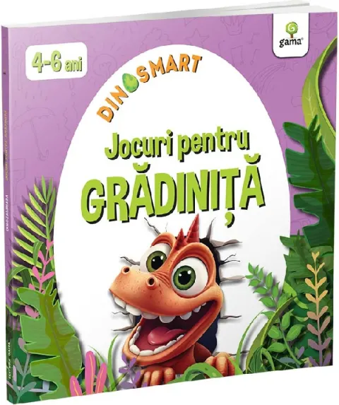Coperta cărții Dinosmart. Jocuri pentru gradinita