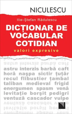 Coperta cărții Dicționar de vocabular cotidian: valori expresive / A Dictionary of Contemporary Romanian Language in Use