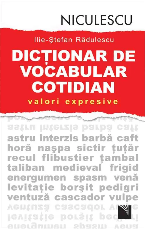 Coperta cărții Dicționar de vocabular cotidian: valori expresive / A Dictionary of Contemporary Romanian Language in Use