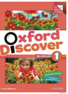 Coperta cărții Oxford Discover 1 Workbook with Online Practice