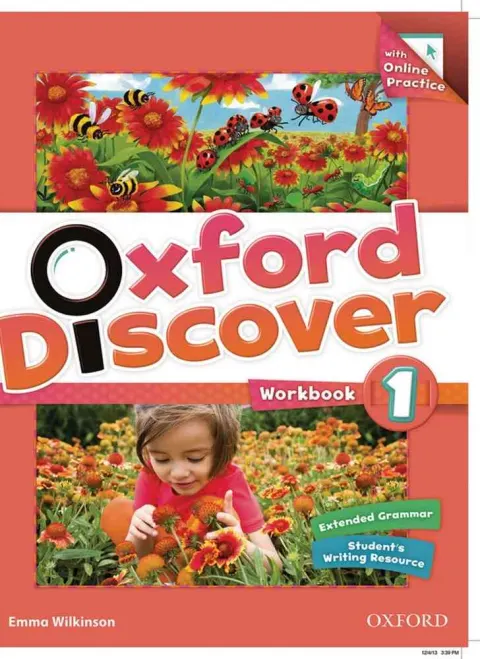 Coperta cărții Oxford Discover 1 Workbook with Online Practice