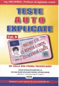 Coperta cărții Teste auto explicate. Categoria B