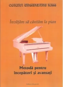 Coperta cărții Invatam sa cantam la pian. Metoda pentru incepatori si avansati