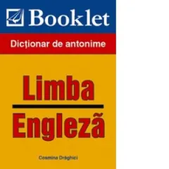 Coperta cărții Dictionar de antonime - limba engleza