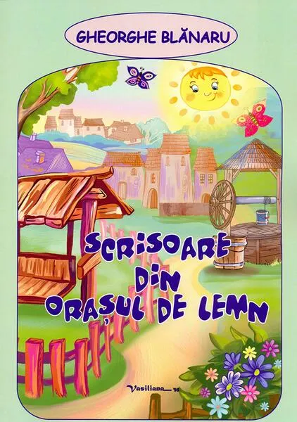 Coperta cărții Scrisoare din orașul de lemn