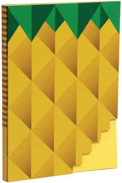 Coperta cărții Pineapple Journal (Pineapple Notepad, Gridded Pages Journal)