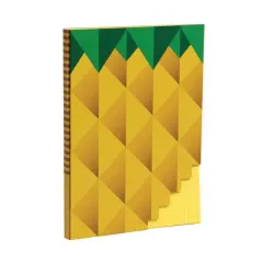 Coperta cărții Pineapple Journal (Pineapple Notepad, Gridded Pages Journal)