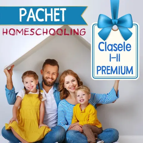Coperta cărții Pachet Homeschooling Clasele I-II Premium