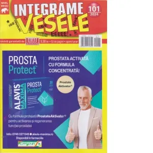 Coperta cărții Integrame vesele. Nr.101/2024
