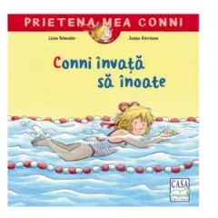 Coperta cărții Conni învață să înoate