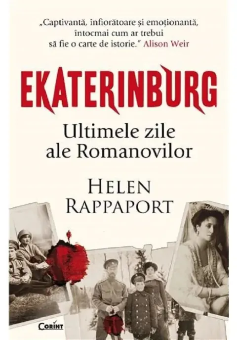 Coperta cărții Ekaterinburg. Ultimele zile ale Romanovilor