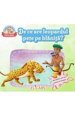 Coperta cărții De ce are leopardul pete pe blanita?