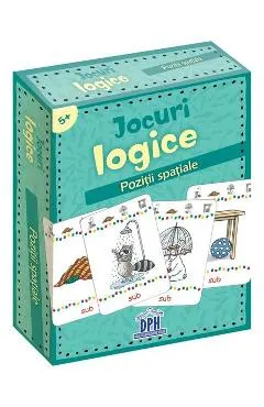 Coperta cărții Jocuri logice - Pozitii spatiale
