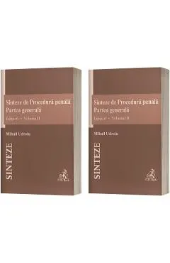 Coperta cărții Sinteze de Procedura penala. Partea generala Vol.1 + Vol.2 Ed.6
