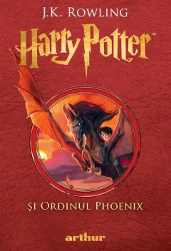 Coperta cărții Harry Potter si Ordinul Phoenix Ed. Ilustrata