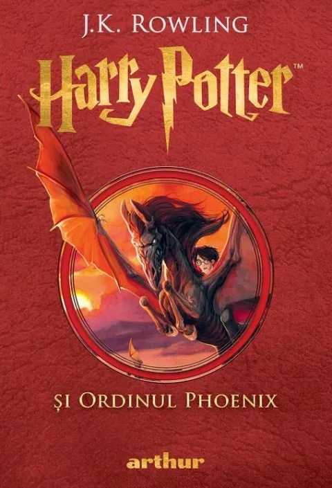 Coperta cărții Harry Potter si Ordinul Phoenix Ed. Ilustrata