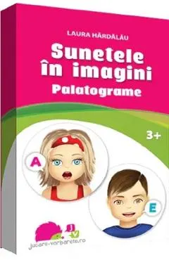 Coperta cărții Sunetele in imagini. Palatograme