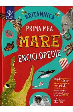 Coperta cărții Britannica. Prima mea mare enciclopedie