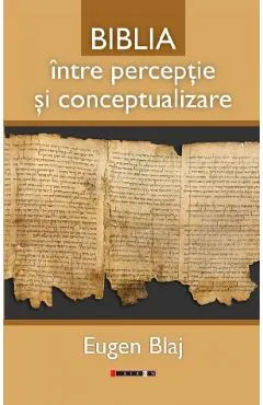 Coperta cărții Biblia intre perceptie si conceptualizare