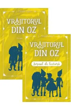 Coperta cărții Pachet: Vrajitorul din Oz + Jurnal de lectura