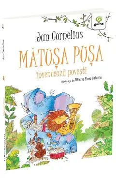 Coperta cărții Matusa Pusa inventeaza povesti