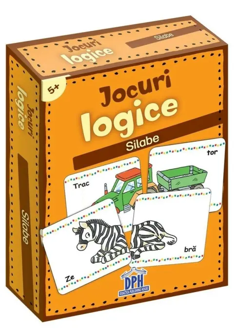 Coperta cărții Jocuri logice - Silabe