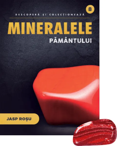 Coperta cărții Jasp rosu. Volumul 8. Mineralele Pamantului