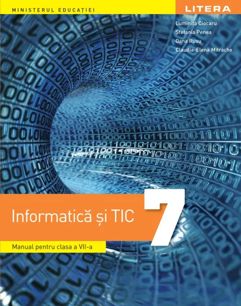 Coperta cărții Informatica si TIC. Manual. Clasa a VII-a