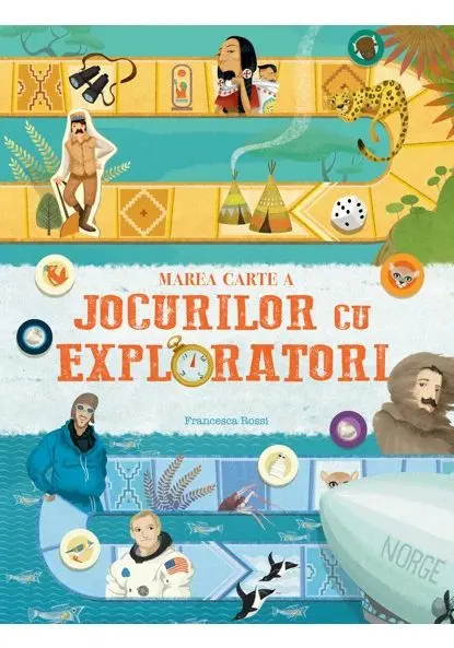 Coperta cărții Marea carte a jocurilor cu exploratori