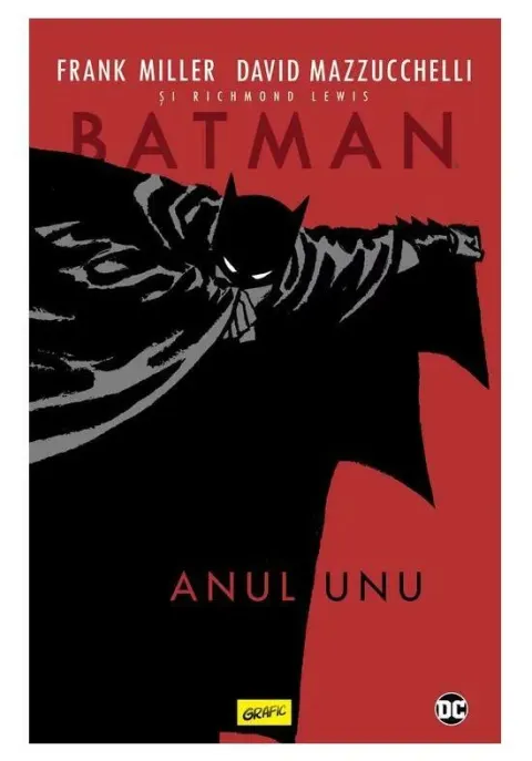 Coperta cărții Batman. Anul unu