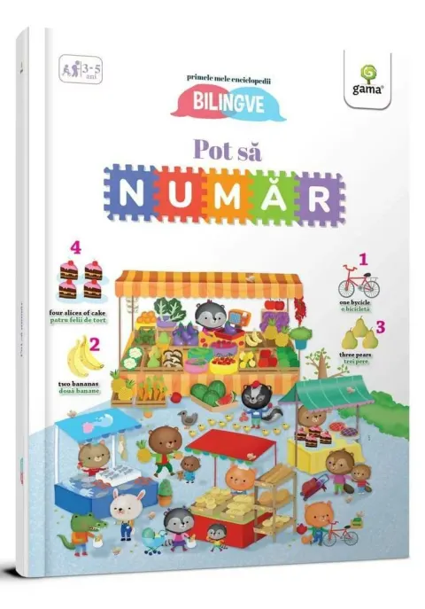 Coperta cărții Pot sa numar!