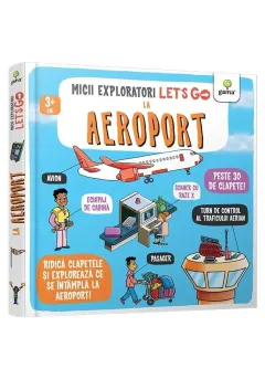 Coperta cărții Let\'s go! La aeroport