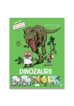 Coperta cărții Dinozaurii - Stiai ca? - Banda desenata