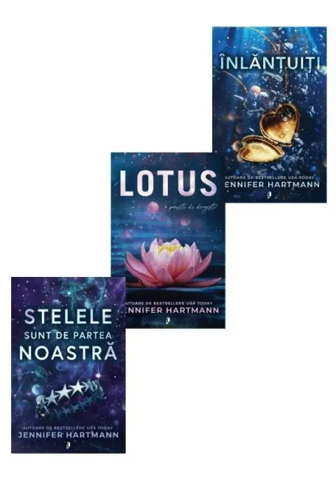 Coperta cărții Pachet Jennifer Hartmann. Set 3 carti