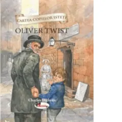 Coperta cărții Cartea copiilor isteti. Oliver Twist