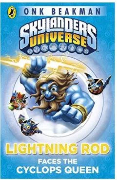 Coperta cărții Skylanders: Lightning Rod Faces the Cyclops Queen