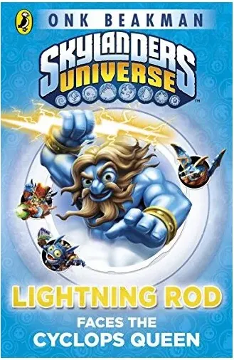Coperta cărții Skylanders: Lightning Rod Faces the Cyclops Queen